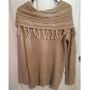 Off the shoulder sweater